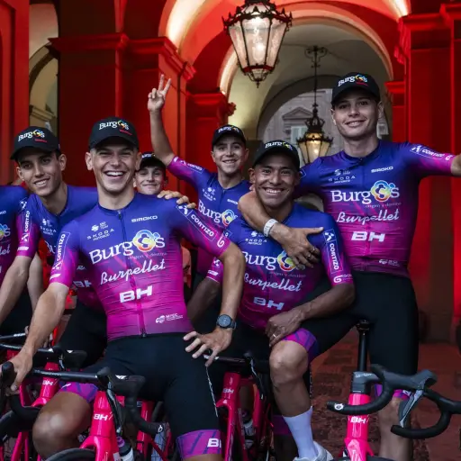 Equipo de Burgos Burpellet BH donde participa Sergio Chumil 