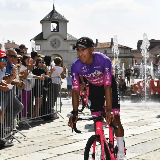 Sergio Chumil completa la primera etapa de la Vuelta a España - Burgos BH