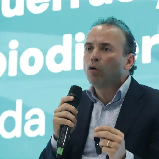 Fotografía de archivo del alcalde de Cali, Alejandro Eder , EFE/ Ernesto Guzmán