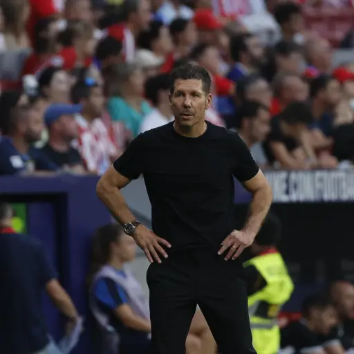 Diego Simeone, técnico del Atlético de Madrid - EFE