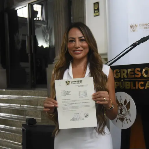 La iniciativa de ley contra la usura fue presentada por la diputada Nadia de León. ,Omar Solís/Emisoras Unidas