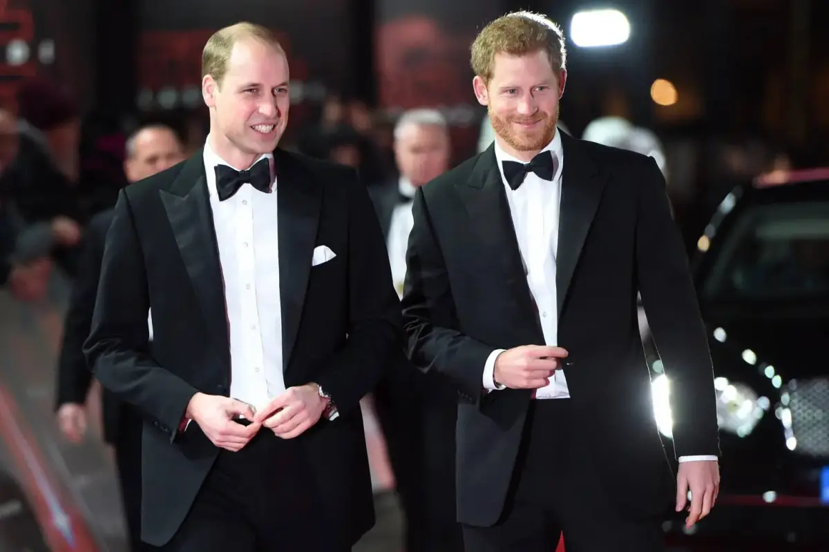 príncipe Harry y William, EFE