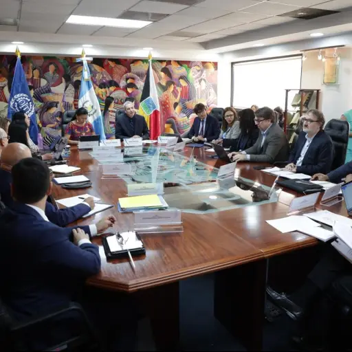 Misión de la OIT en Guatemala. ,Cortesía