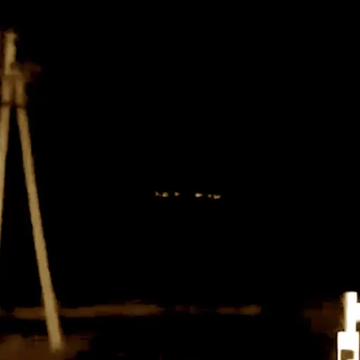 Grabación de supuesto ovni ,Captura de pantalla video X.