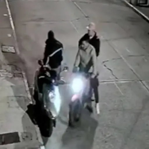 Asalto registrado en video en zona 2. ,Captura de pantalla video X.