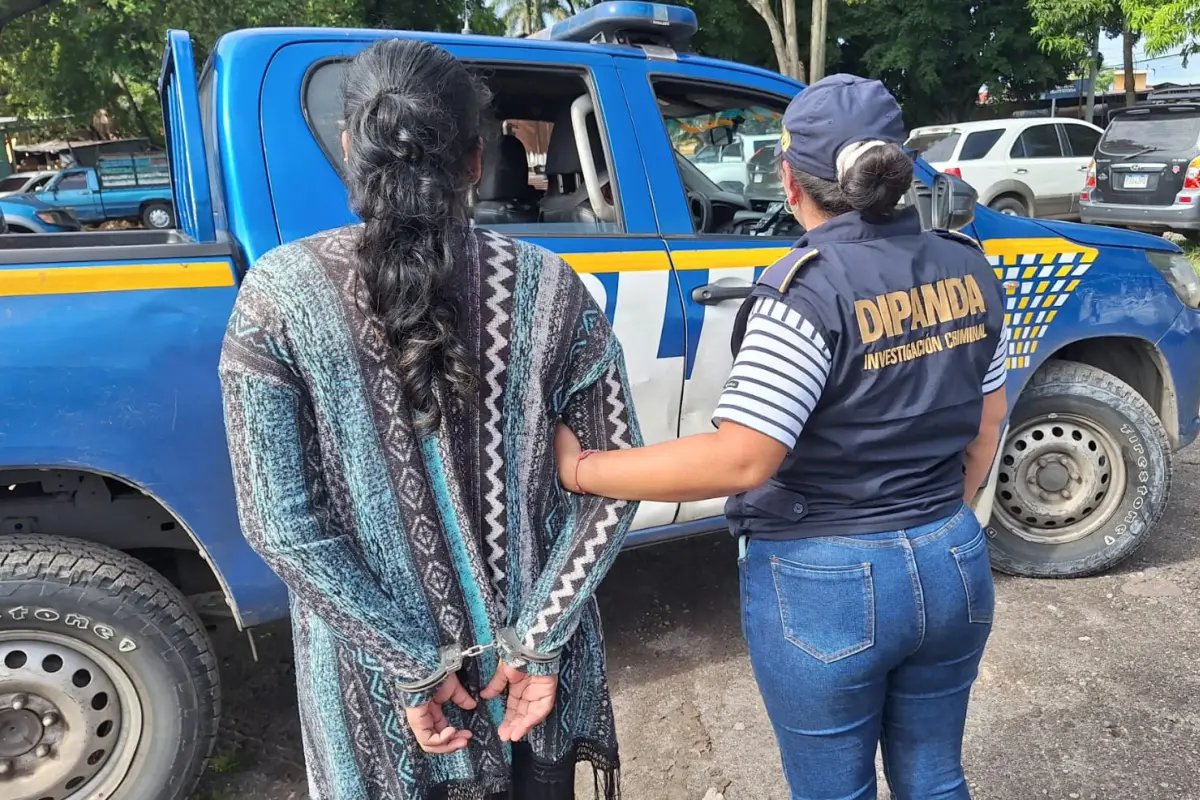 Mujer recapturada en Escuintla con 11 órdenes de captura., PNC