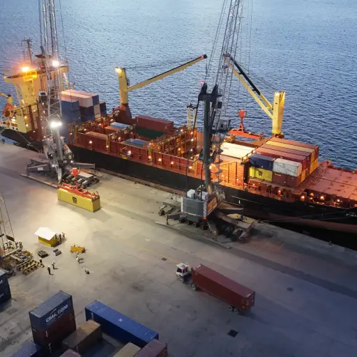 Instalaciones de la Empresa Portuaria Nacional Santo Tomás de Castilla. ,Empornac
