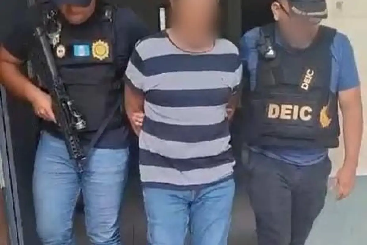 Jorge Trujillo Gonzalo Paiz Pineda, Foto PNC