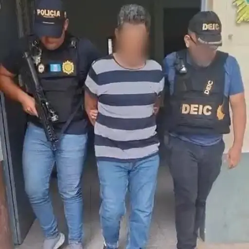 Jorge Trujillo Gonzalo Paiz Pineda ,Foto PNC