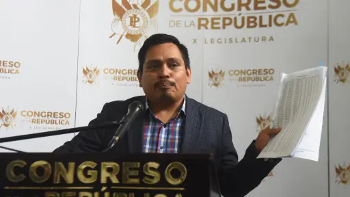 José Chic durante conferencia de prensa este jueves 28 de agosto de 2025 
