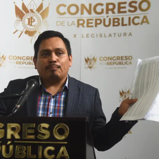 José Chic durante conferencia de prensa este jueves 28 de agosto de 2025 