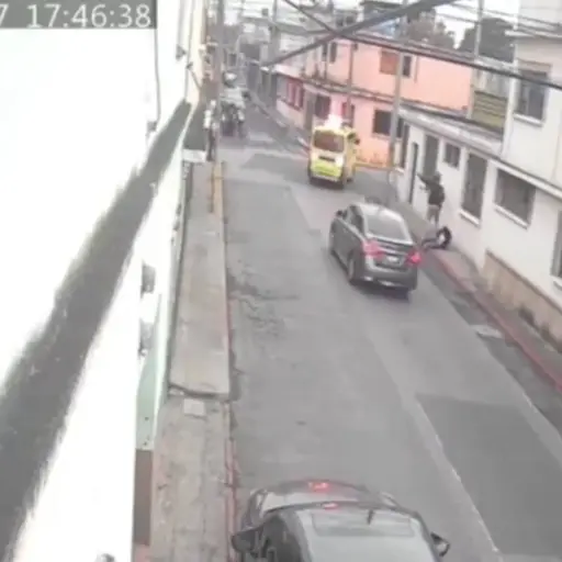 Asalto en zona 1. ,Captura de pantalla video X.