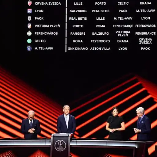 Este día se sorteó la fase de liga de la Europa League en Mónaco 