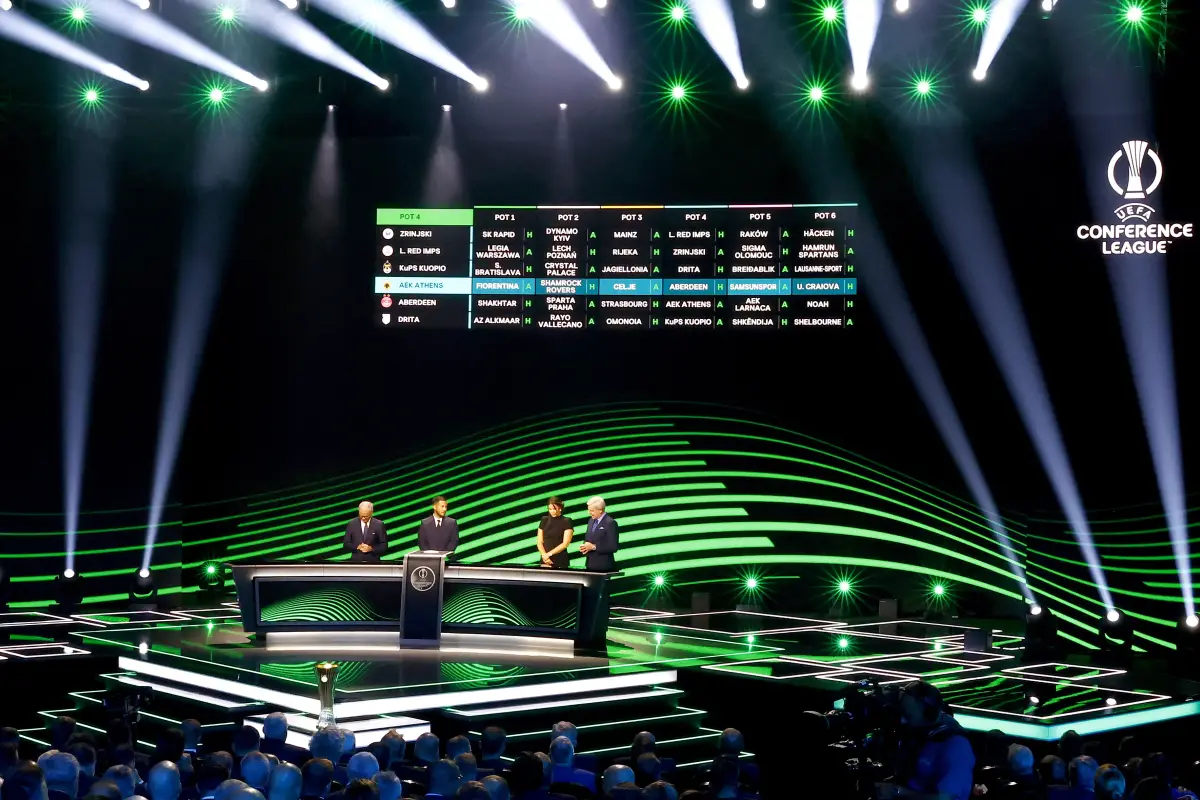 Sorteo de la fase liga de la Conference League 