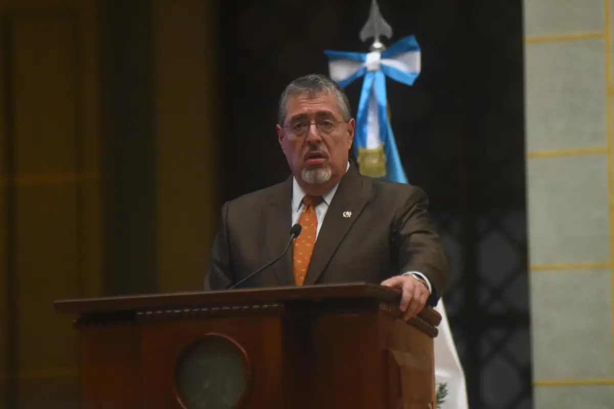 Presidente Bernardo Arévalo se pronuncia por detención de exlíder indígena de Sololá., Foto Omar Solís 