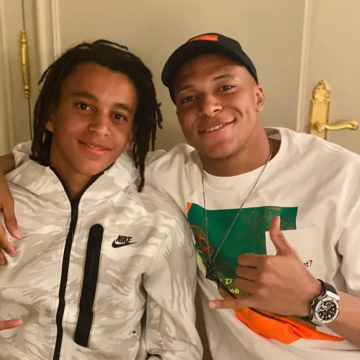 Kylian y Ethan, los hermanos Mbappé - instagram @k.mbappe