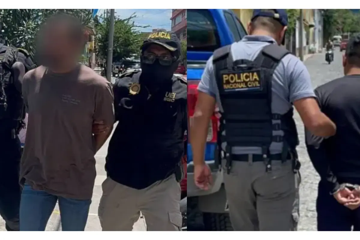 Dos maestros señalados de delitos sexuales fueron capturados en Guatemala y Sacatepéquez., 