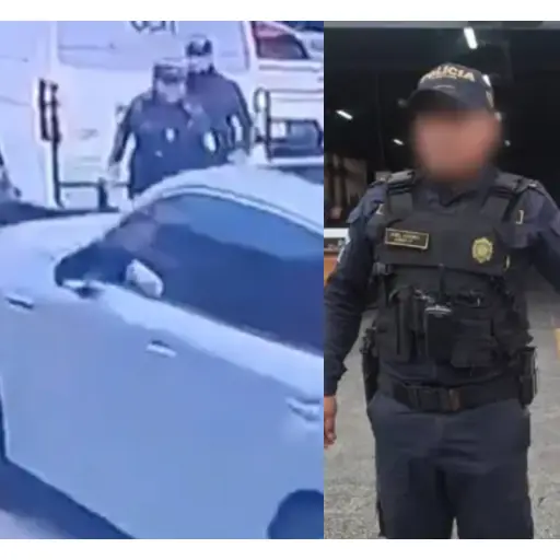 Carlos Ovidio Acevedo, capturado por agredir a motorista en zona 9. ,