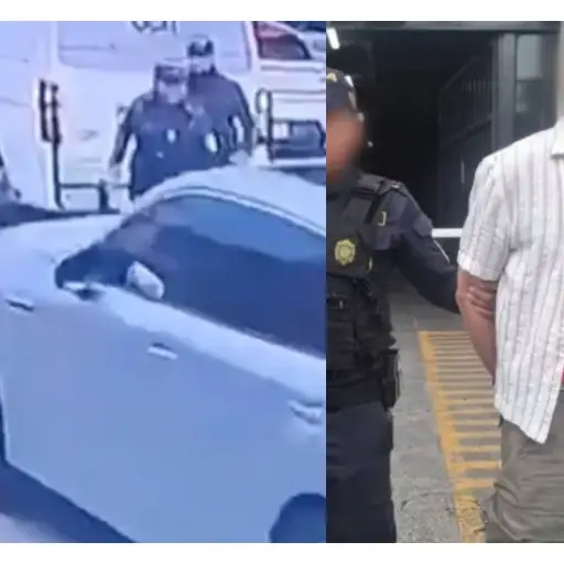 Carlos Acevedo, implicado en agresión contra motorista en zona 9. ,