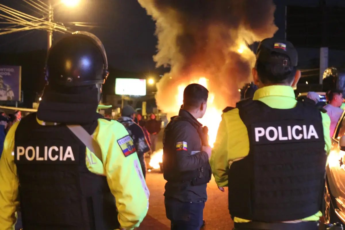 Protestas en Ecuador, EFE