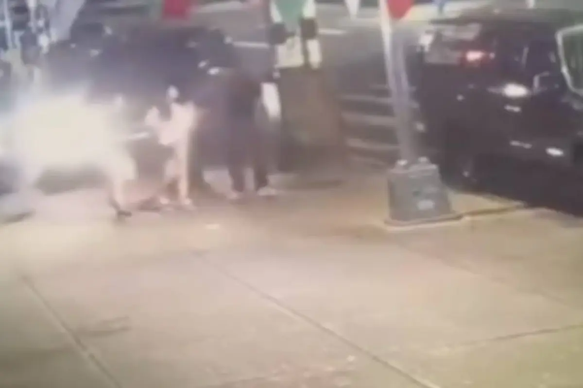 Acusan a inmigrante por asesinato en Nueva York., Captura de pantalla video X.