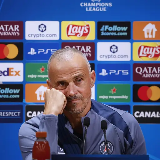 Luis Enrique, técnico del PSG - EFE