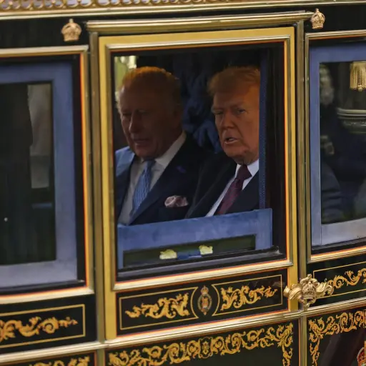 Visita de Estado de Donald Trump al Reino Unido ,EFE