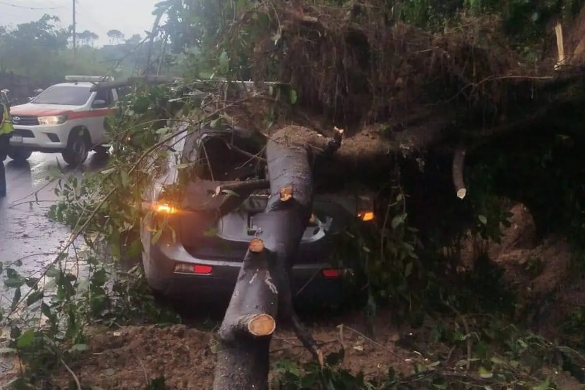 Varias emergencias fueron reportadas en Villa Canales., Foto PMT Villa Canales