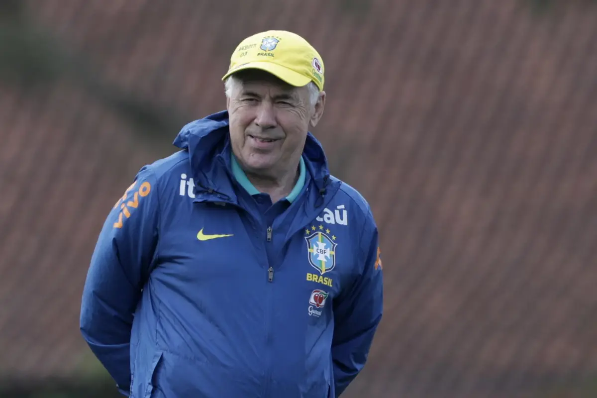 Carlo Ancelotti, técnico de Brasil - EFE