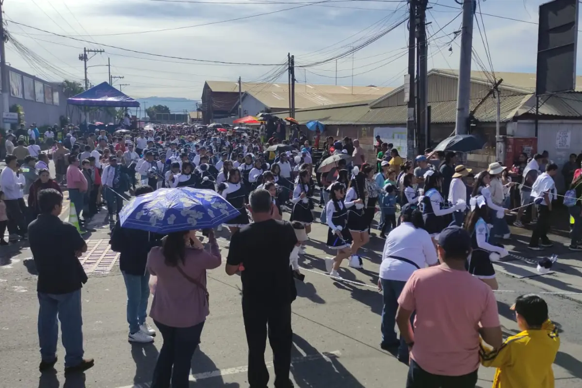 Las calles de Villa Nueva presentan alta afluencia de corredores., PMT de Villa Nueva.