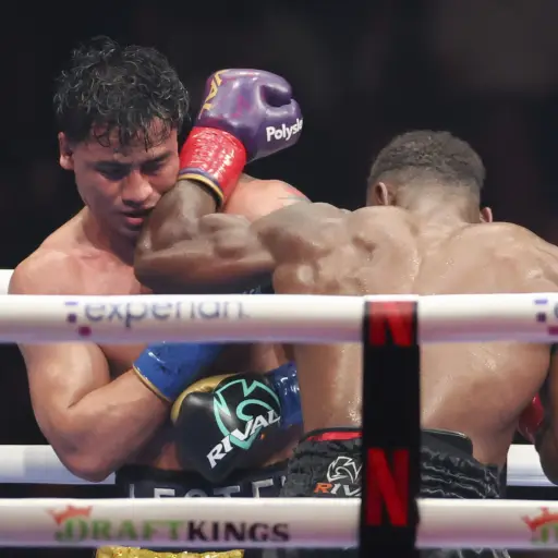 Lester Martínez empató ante Christian Mbilli en Las Vegas 