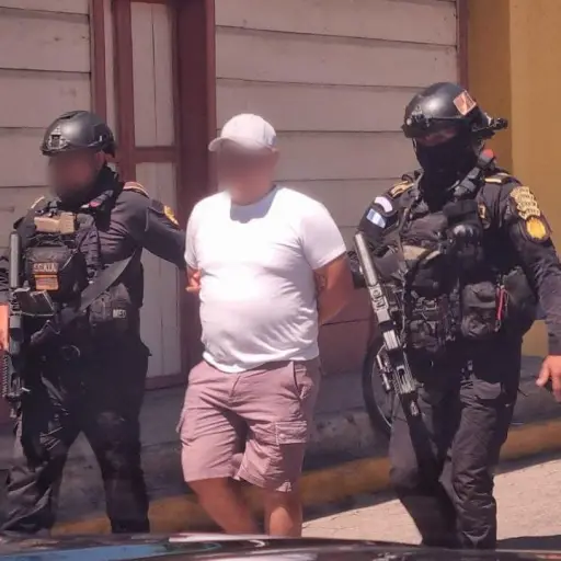 Hamilton Paz, alias La Osa, fue localizado durante un operativo en San Marcos. ,PNC