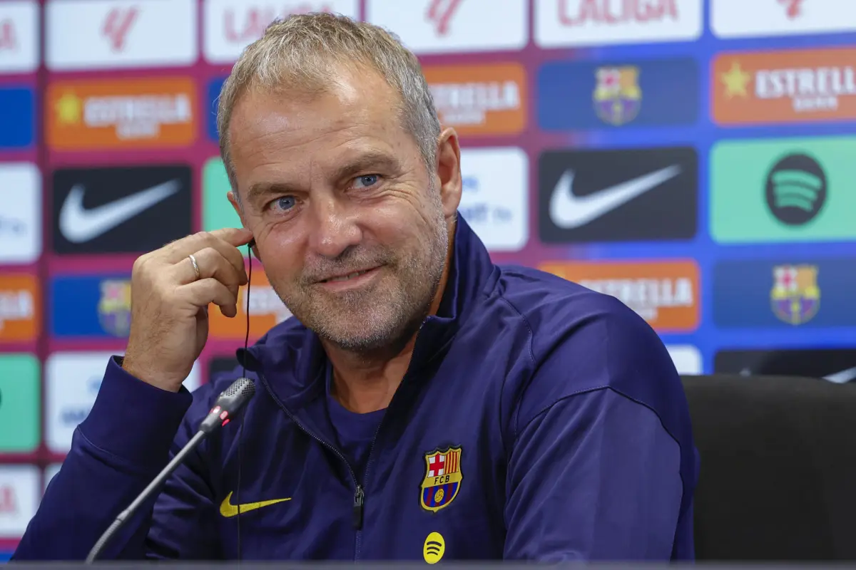 Hansi Flick, técnico del FC Barcelona - EFE