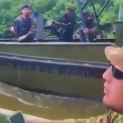  Guatemala y Belice acuerdan diálogo tras incidente en Sarstoon. ,Captura de pantalla video Facebook.