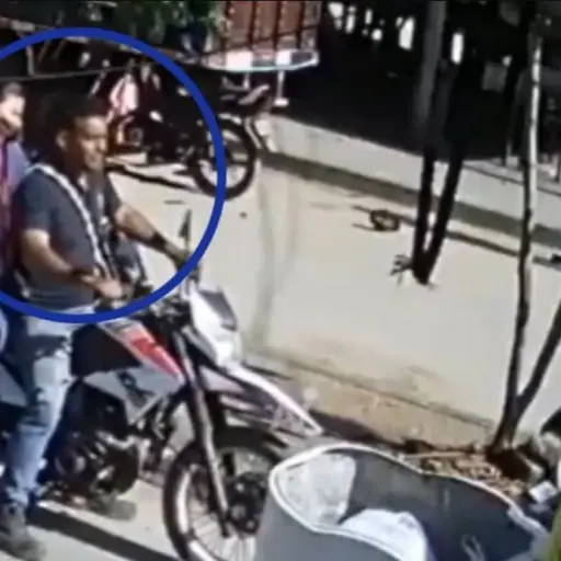 Brutal accidente en Colombia. ,Captura de pantalla video X.