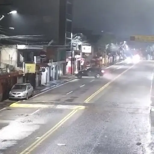 Accidente en Salcajá. ,Captura de pantalla video X.