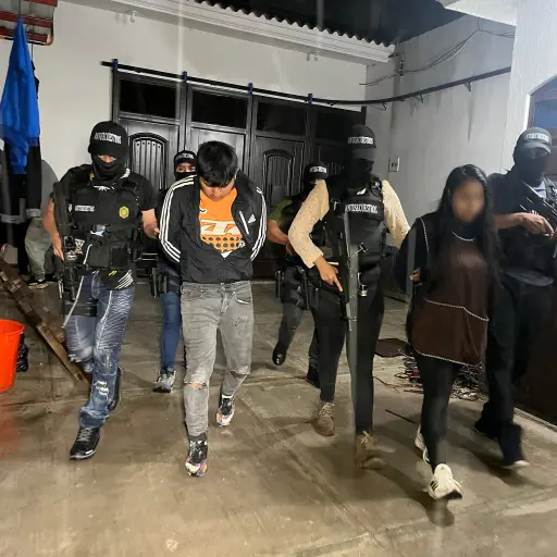 Los detenidos son un una mujer y un hombre. Este último trabajó para la familia de la víctima. ,PNC