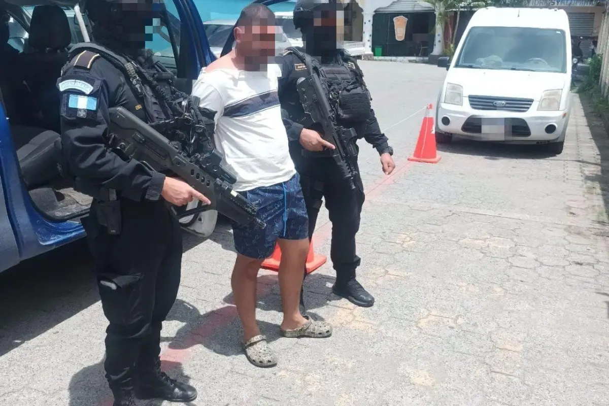 La captura se realizó en Los Amates, Izabal., Foto MP