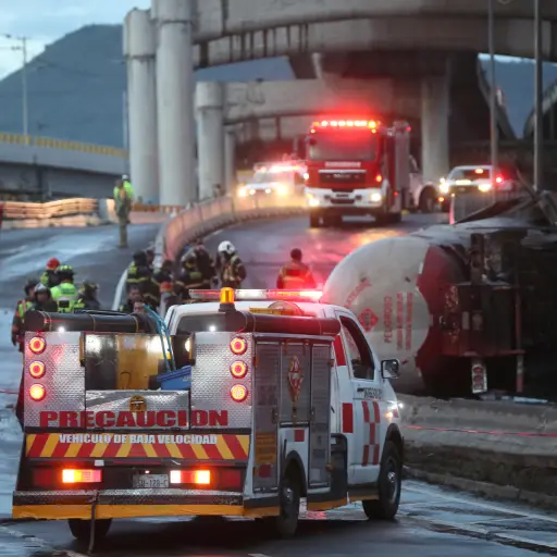 Explosión de pipa en Iztapalapa ,EFE