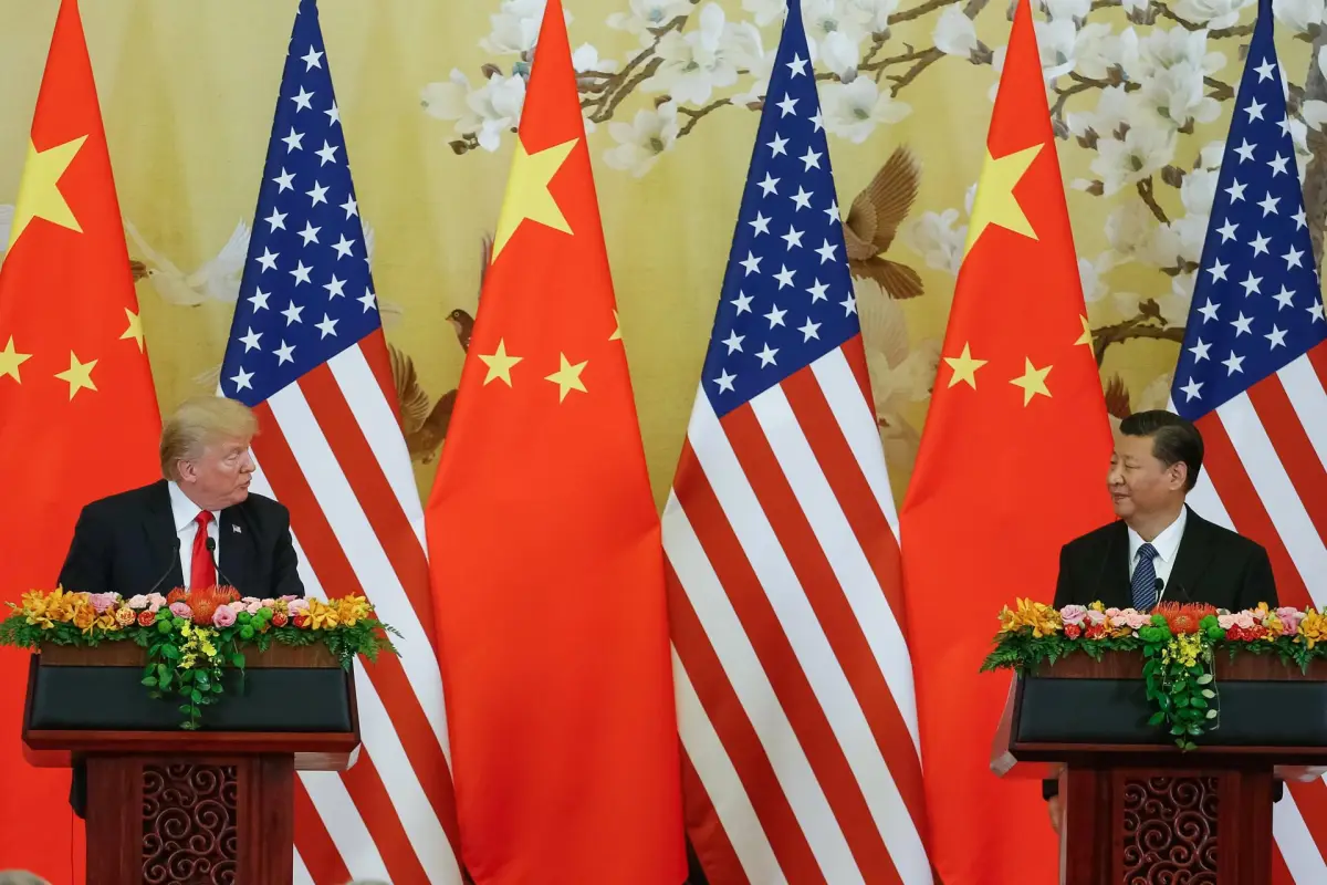 Donald Trump y Xi Jinping, EFE