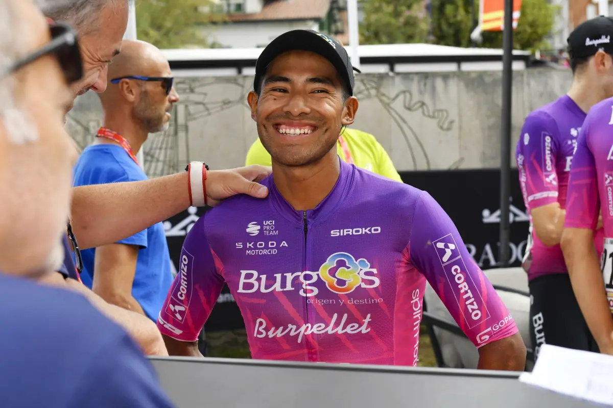 Sergio Chumil en la Vuelta a España 2025 - Burgos BH