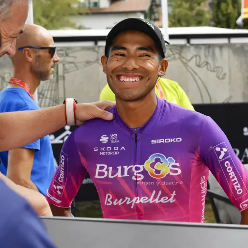 Sergio Chumil en la Vuelta a España 2025 - Burgos BH