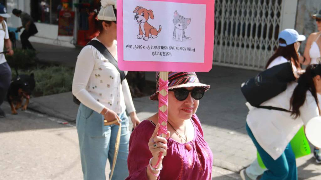 Caminata llama a la protección de los animales en el país | Álex Meoño
