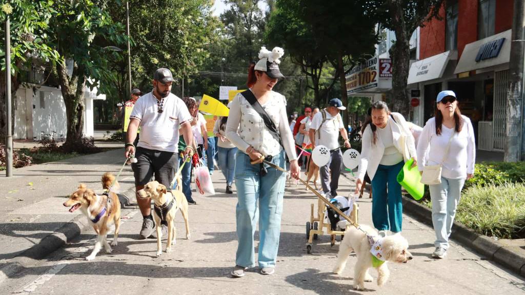 Caminata llama a la protección de los animales en el país | Álex Meoño