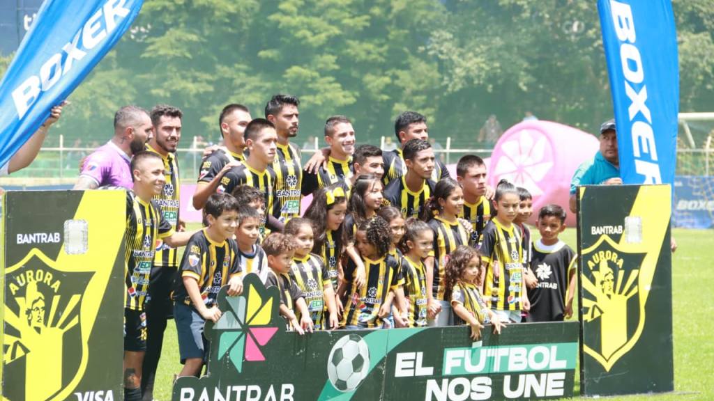Partido entre Aurora y Malacateco por la octava jornada del Apertura 2025 | Alex Meoño