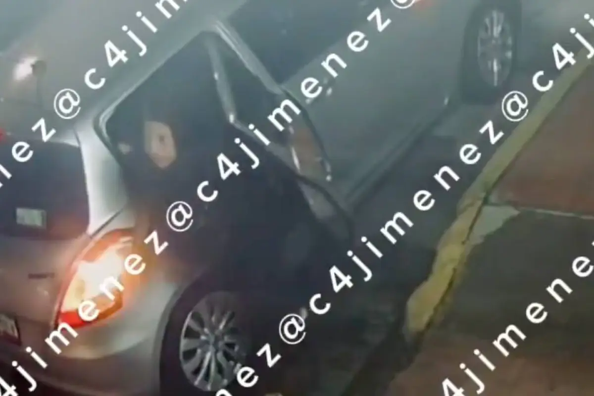 Mujer abandona a recién nacida., Captura de pantalla video X.