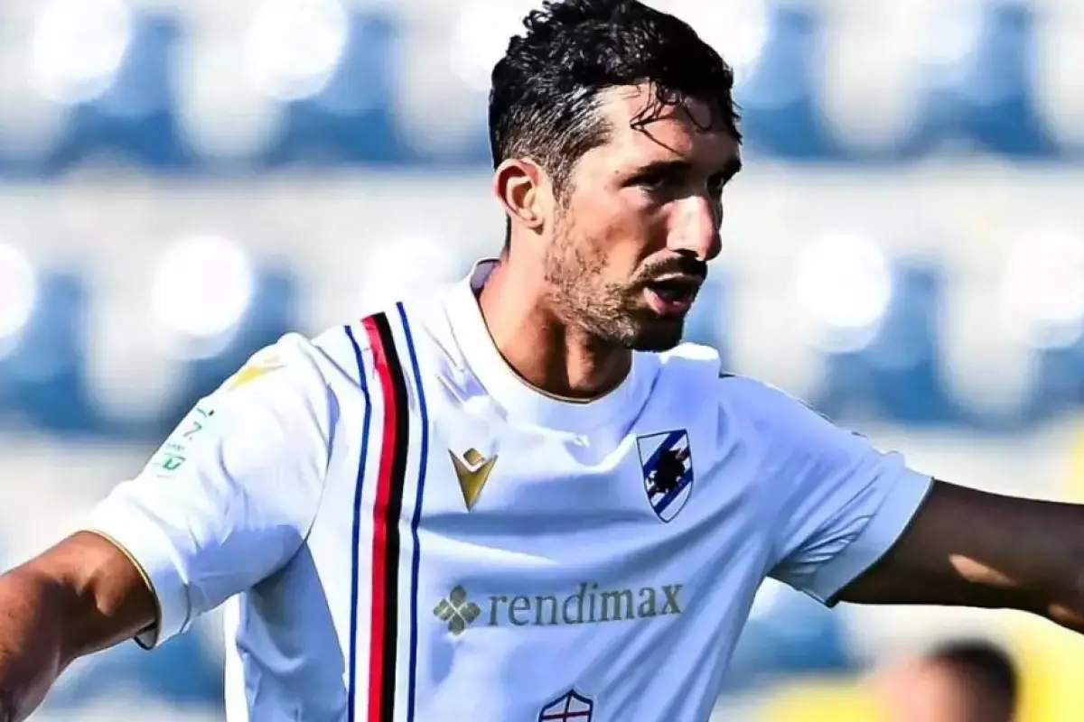 lessandro Bellemo, centrocampista del Sampdoria y excapitán del Como 1907 de Cesc Fàbregas