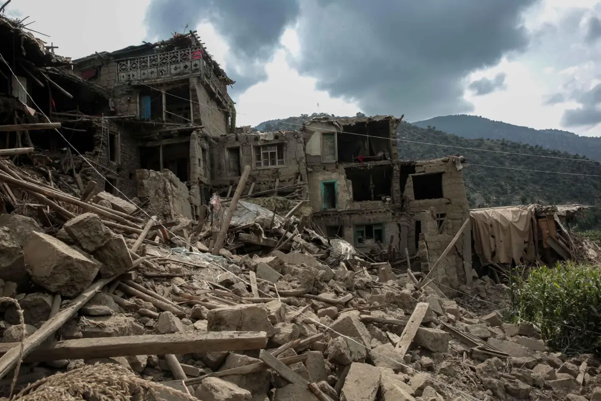 Terremoto en Afganistán, EFE