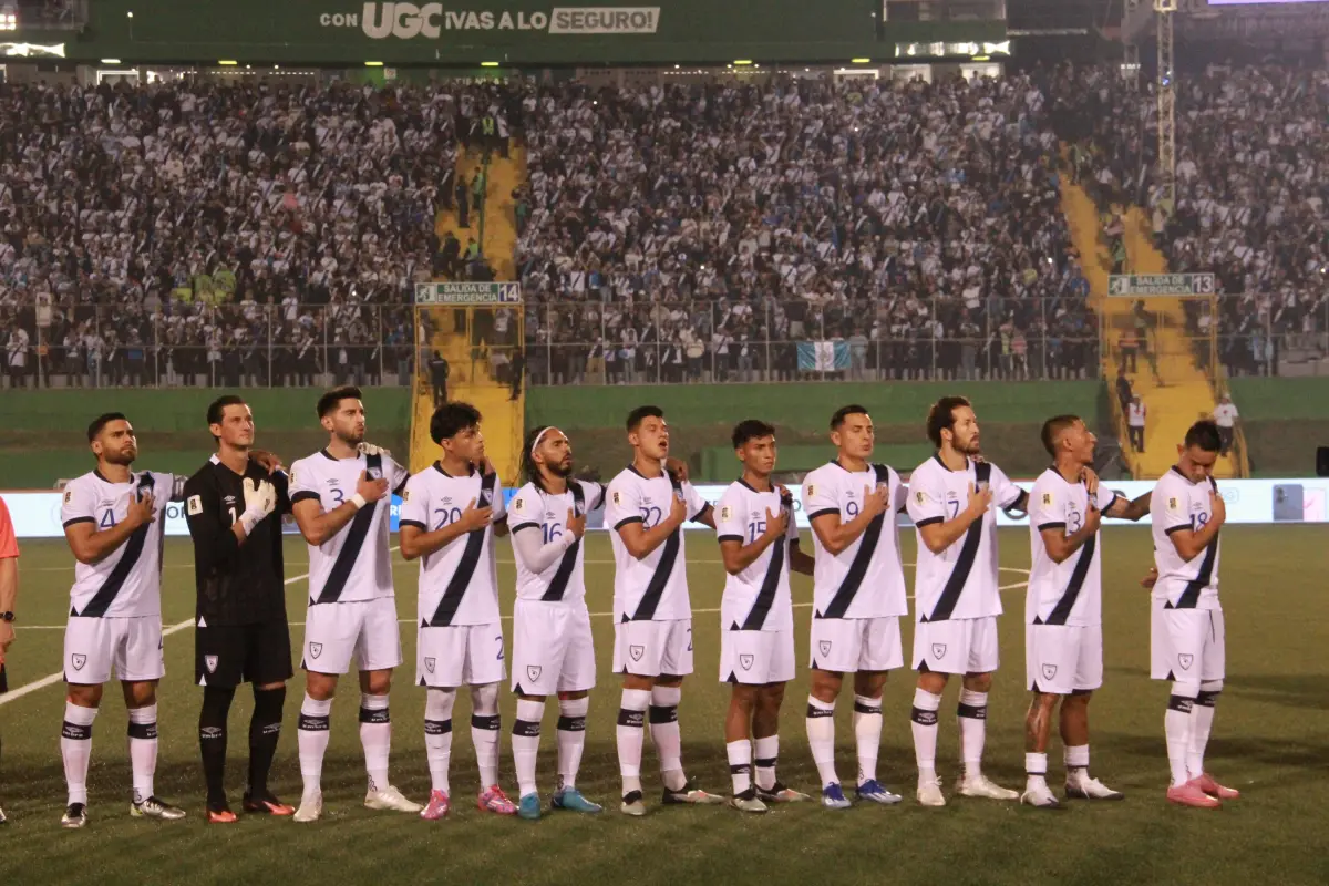Selección de Guatemala se mide a El Salvador 2025 