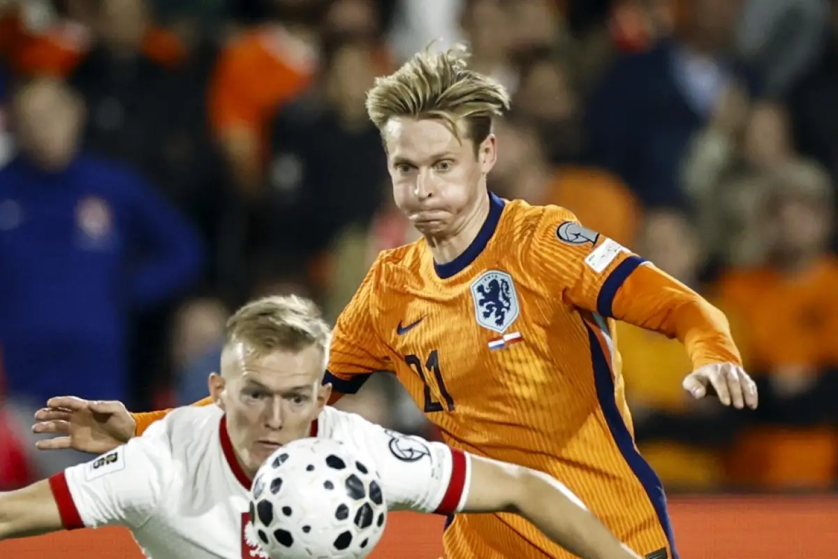Frenkie de Jong tiene lesión y abandona selección de Países Bajos 